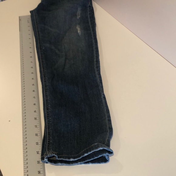 Mossimo Boyfriend Distressed Jeans 2 - Picture 7 of 8